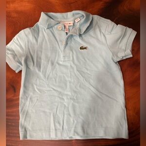 Lacoste polo. 3T. Blue.